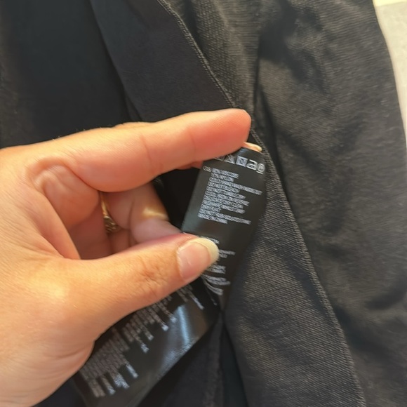 Reiss Black Lightweight Open Cardigan Sweater XS - Picture 7 of 9